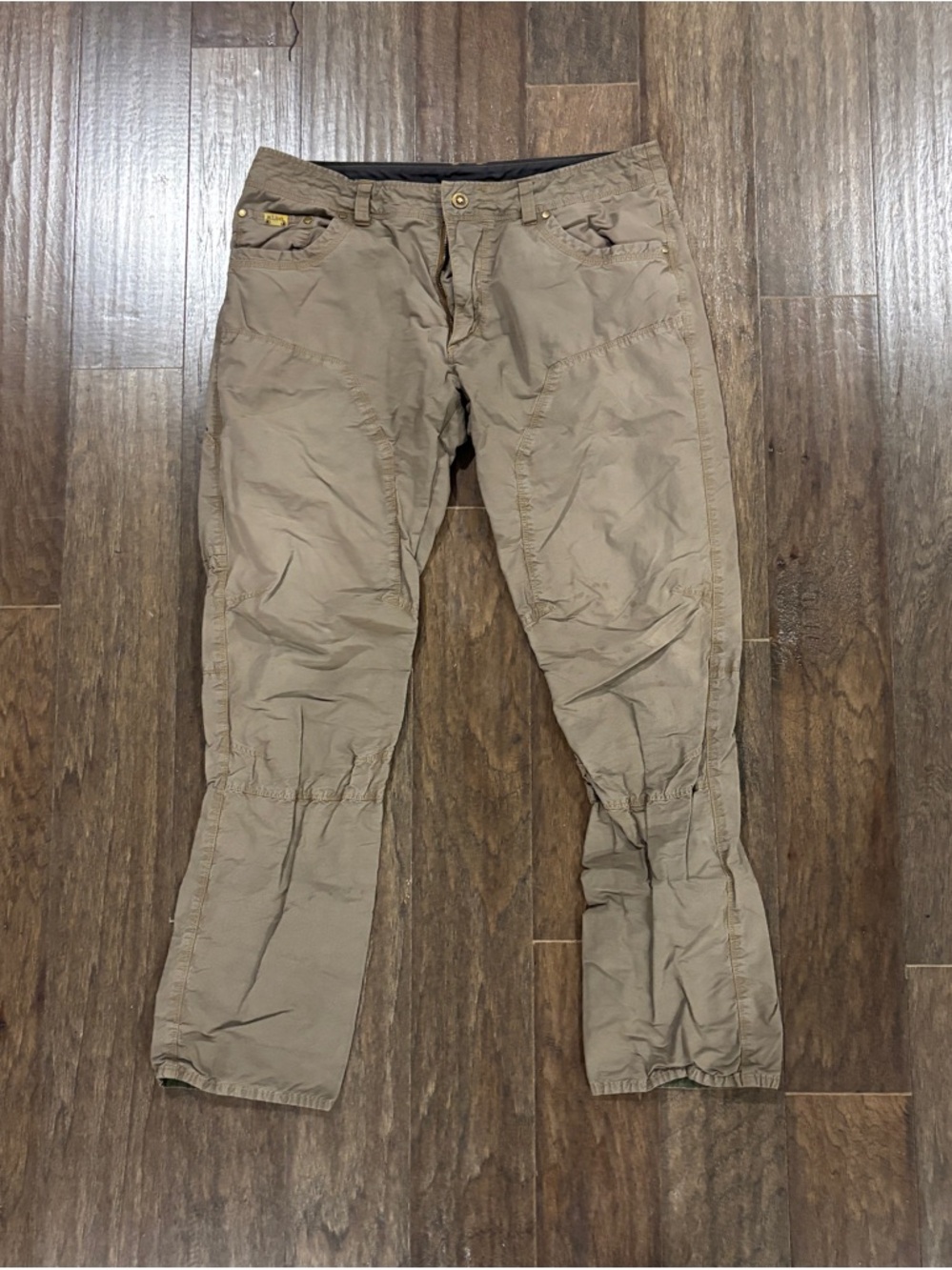 Kuhl Men's The Outsider Tan Chinos Stretch Pants 36x32